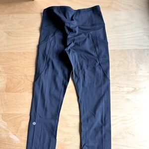 Lululemon fast & free 7/8 tight II - 25” in true navy